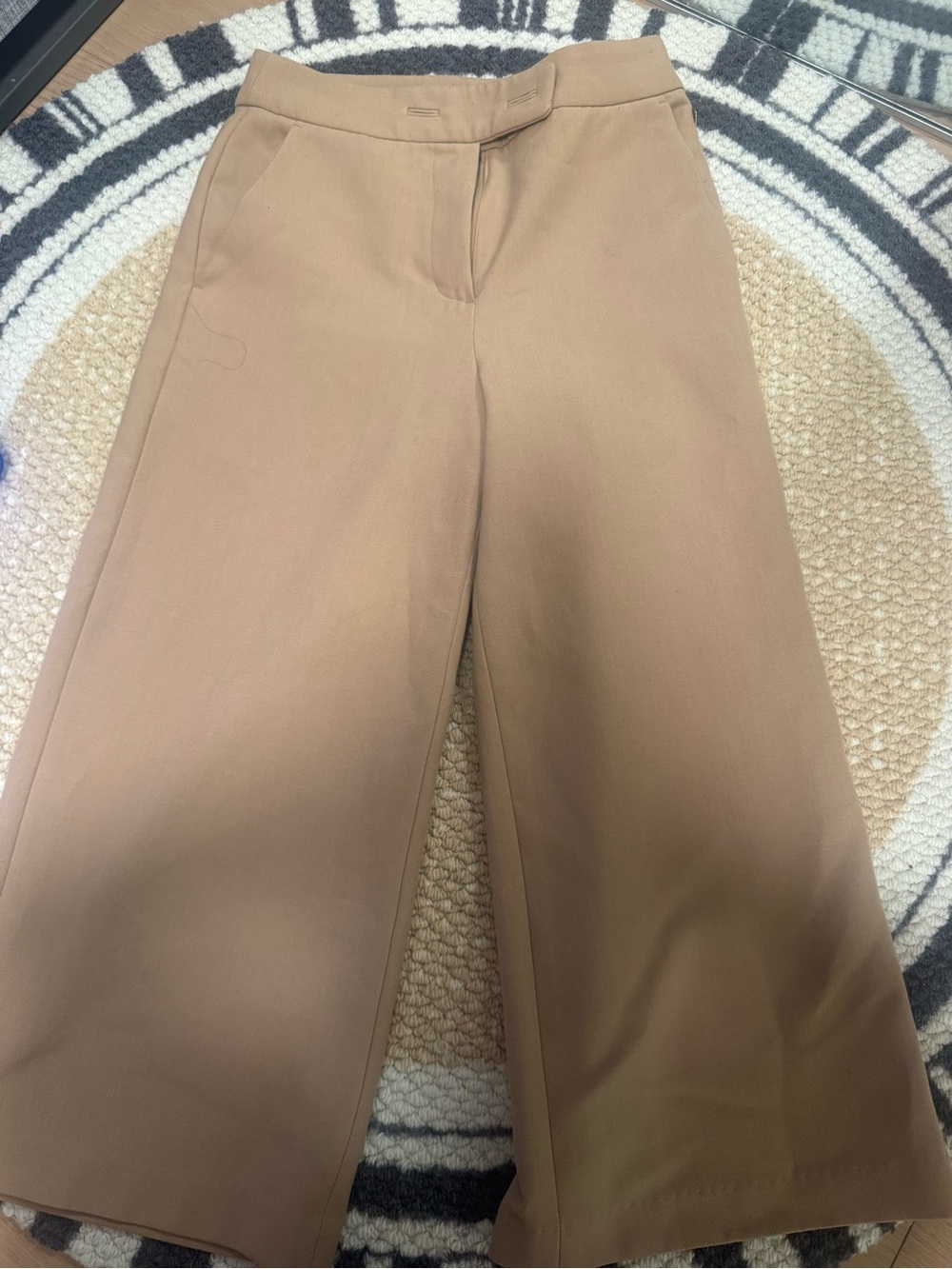Teenie Weenie Tan Wide-Leg Boot Cut Pants